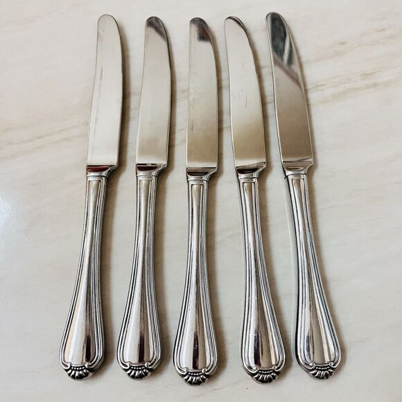 5pc ONEIDA Winter Hill Stainless Dinner Knife 9 1/2” Distinction Deluxe Canada - Picture 1 of 8